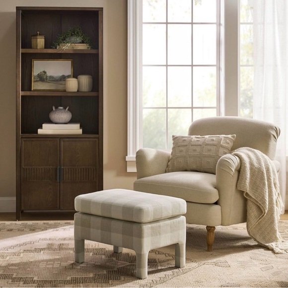 Bellfield Fully Upholstered Ottoman - Threshold™ designed with Studio McGee - Picture 2 of 7